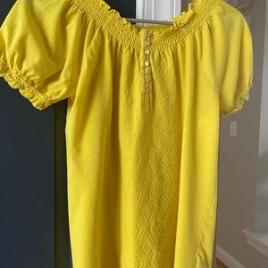 Ralph Lauren women’s yellow top size small